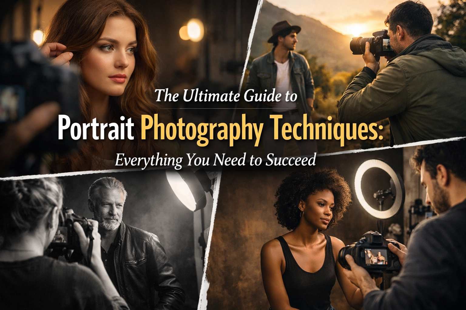 The Ultimate Guide to Portrait Photography Techniques: Everything You Need to Succeed