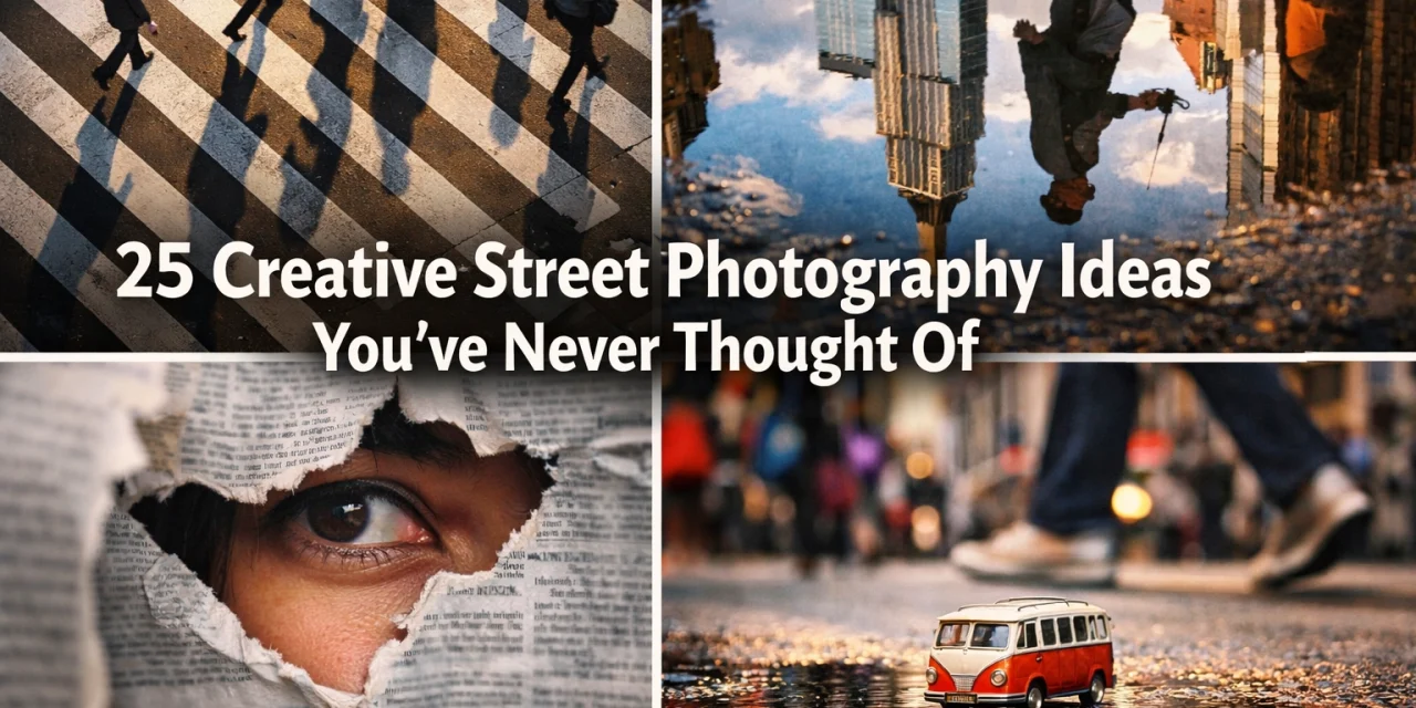 25 Creative Street Photography Ideas You’ve Never Thought Of