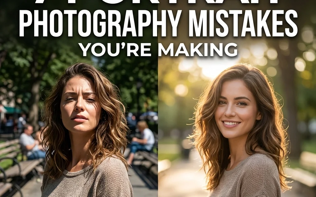 7 Portrait Photography Mistakes You’re Making (and How to Fix Them Right Now)
