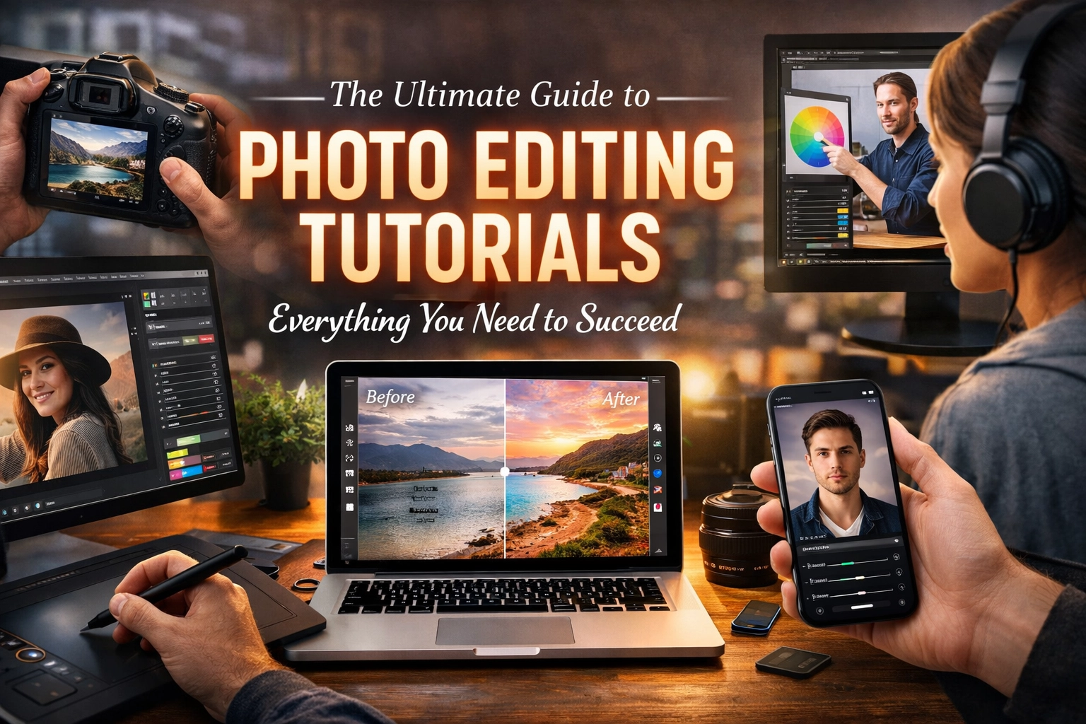 The Ultimate Guide to Photo Editing Tutorials: Everything You Need to Succeed
