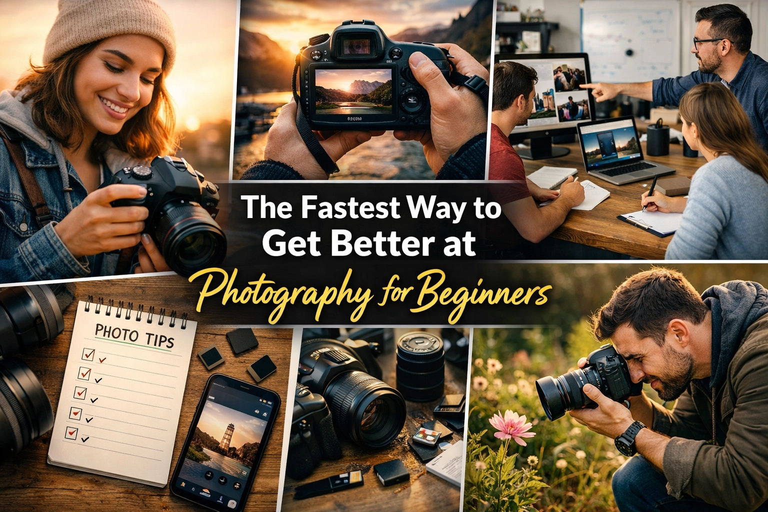 The Fastest Way to Get Better at Photography for Beginners