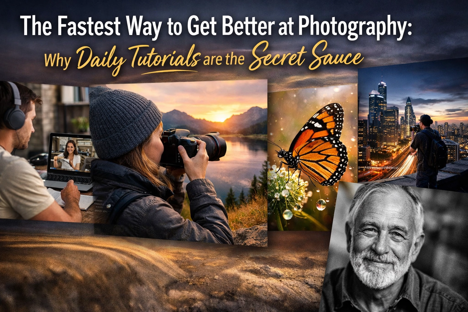 The Fastest Way to Get Better at Photography: Why Daily Tutorials are the Secret Sauce