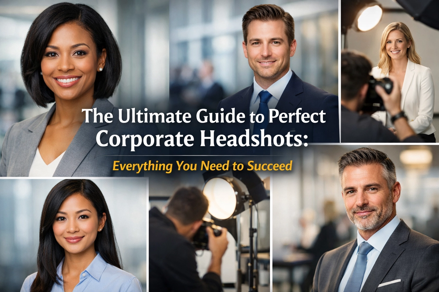 The Ultimate Guide to Perfect Corporate Headshots: Everything You Need to Succeed