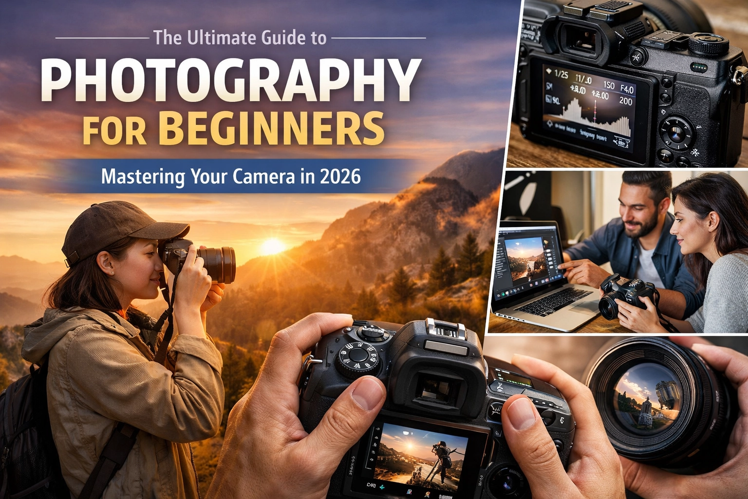 The Ultimate Guide to Photography for Beginners: Mastering Your Camera in 2026