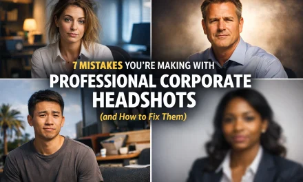7 Mistakes You’re Making with Professional Corporate Headshots (and How to Fix Them)