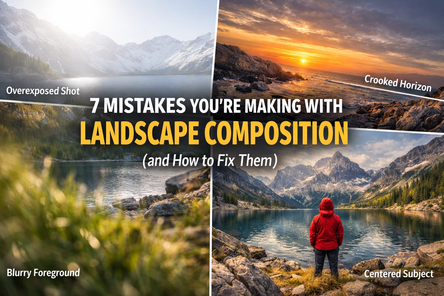 7 Mistakes You’re Making with Landscape Composition (and How to Fix Them)
