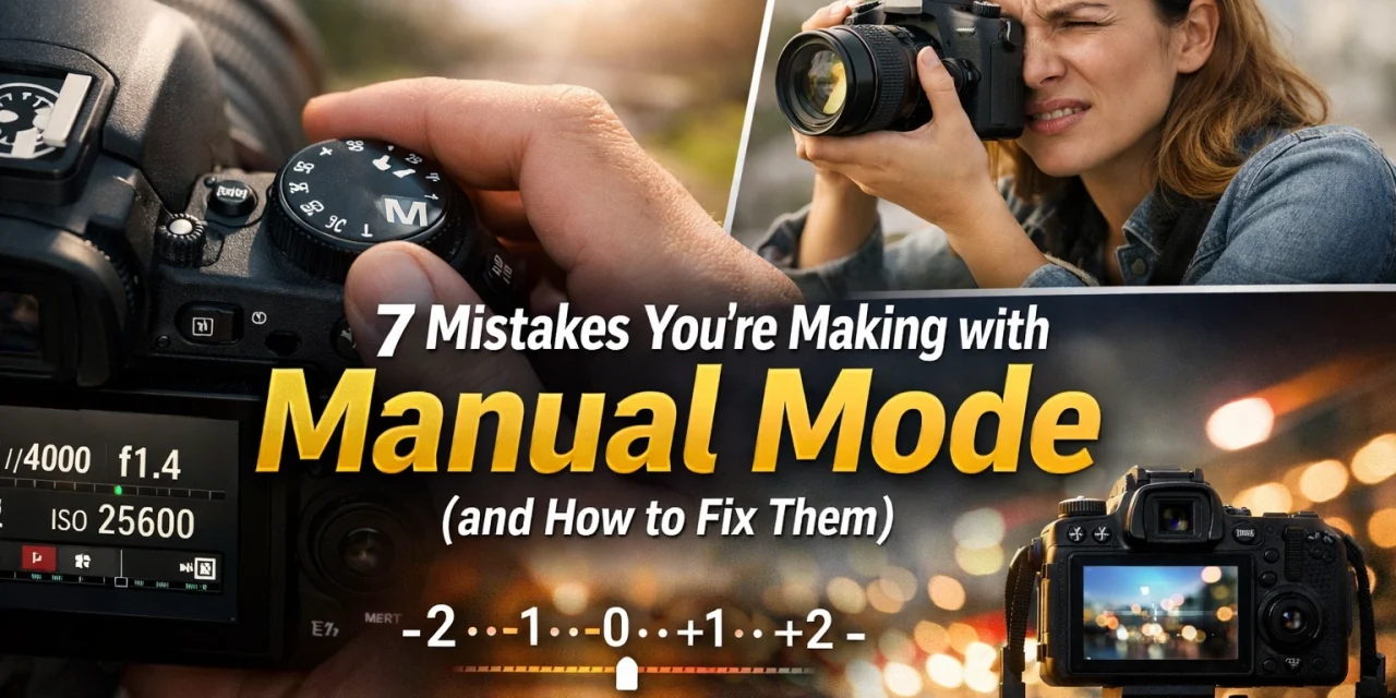 7 Mistakes You’re Making with Manual Mode (and How to Fix Them)