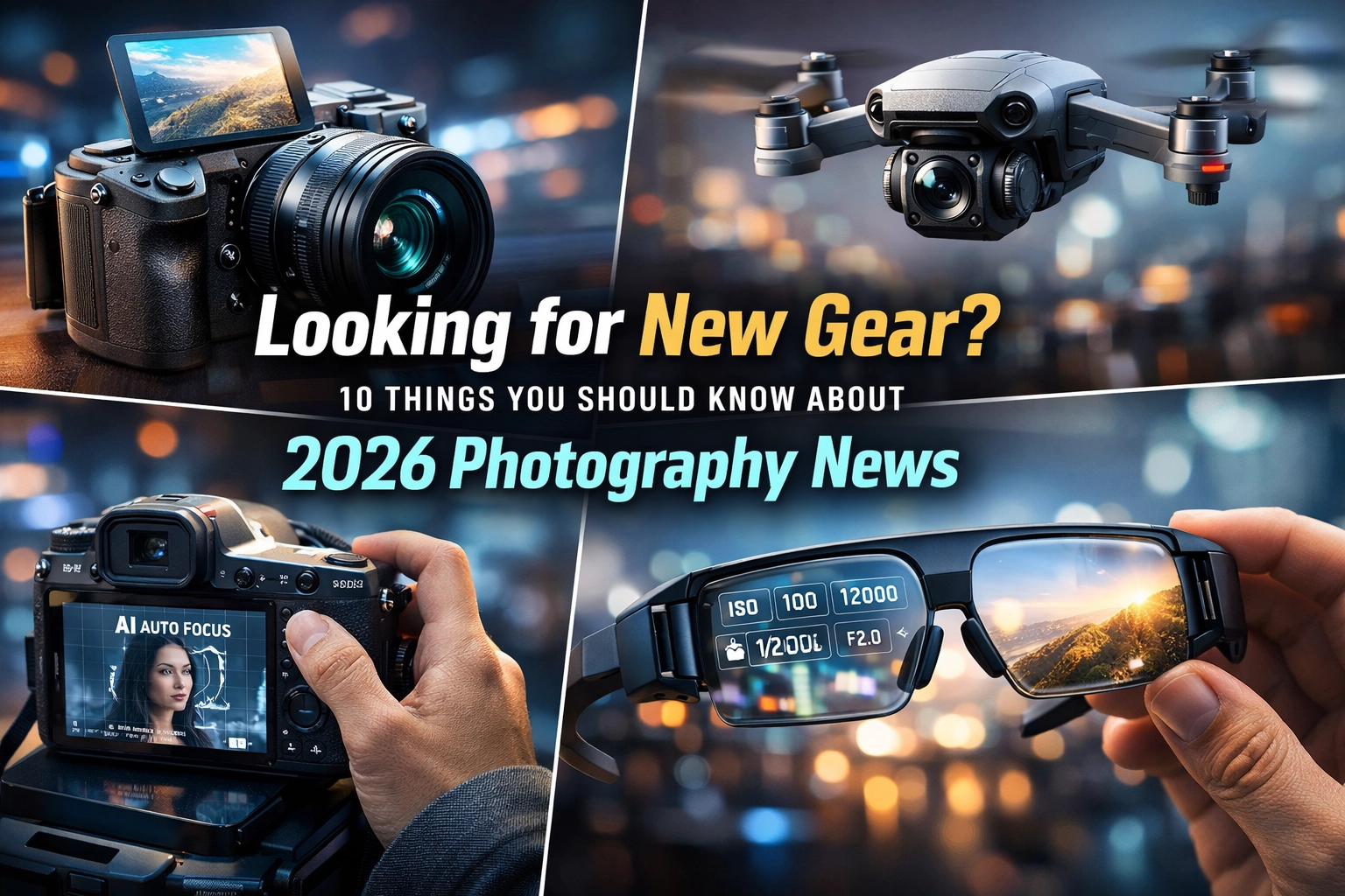 Looking for New Gear? 10 Things You Should Know About 2026 Photography News