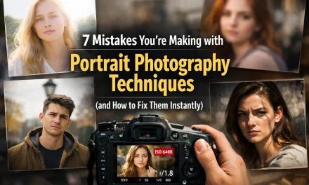 7 Mistakes You’re Making with Portrait Photography Techniques (and How to Fix Them Instantly)