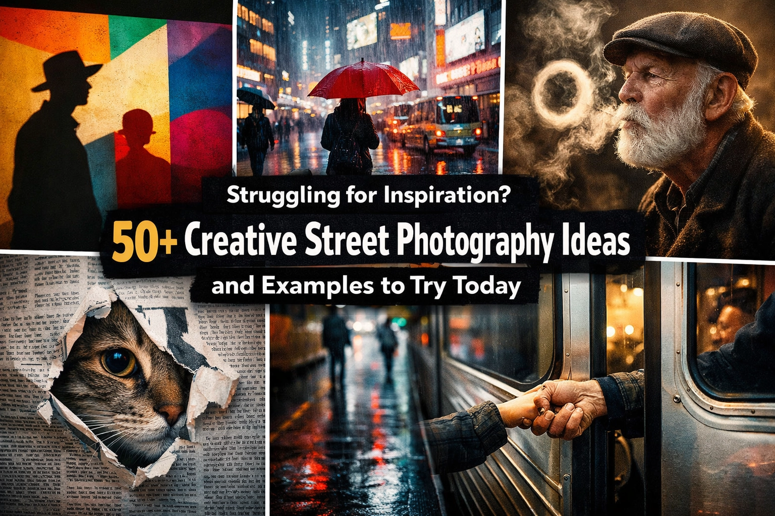 Struggling for Inspiration? 50+ Creative Street Photography Ideas and Examples to Try Today