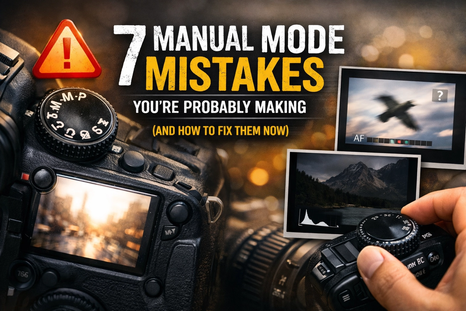 7 Manual Mode Mistakes You’re Probably Making (And How to Fix Them Now)
