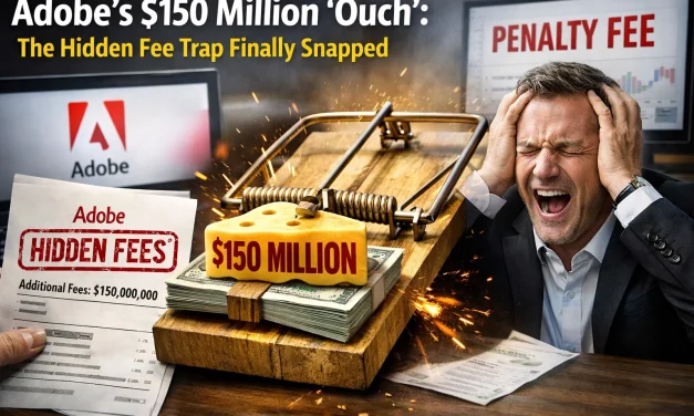 Adobe’s $150 Million ‘Ouch’: The Hidden Fee Trap Finally Snapped