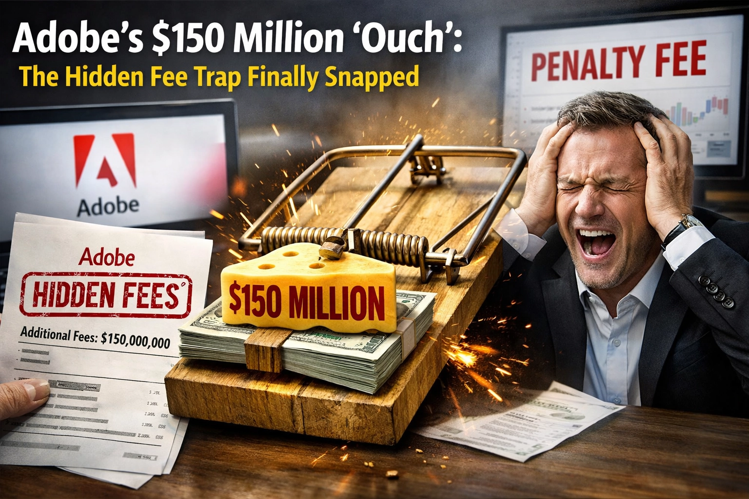 Adobe’s $150 Million ‘Ouch’: The Hidden Fee Trap Finally Snapped