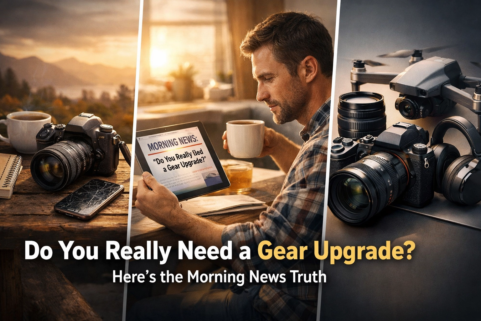 Do You Really Need a Gear Upgrade? Here’s the Morning News Truth