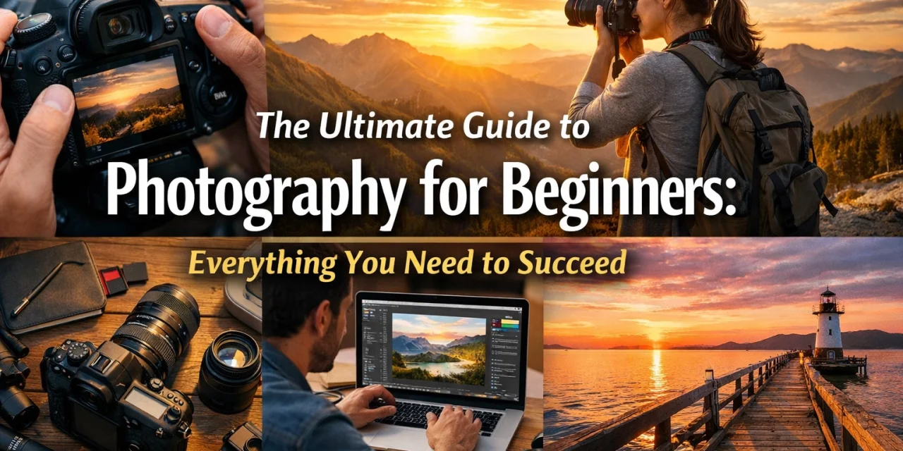 The Ultimate Guide to Photography for Beginners: Everything You Need to Succeed