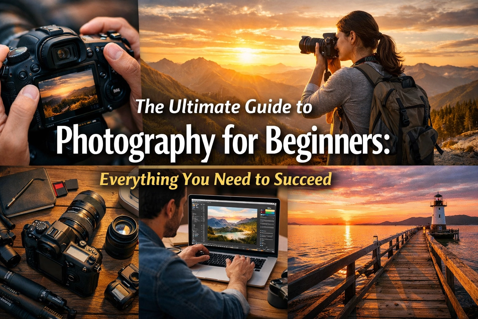 The Ultimate Guide to Photography for Beginners: Everything You Need to Succeed
