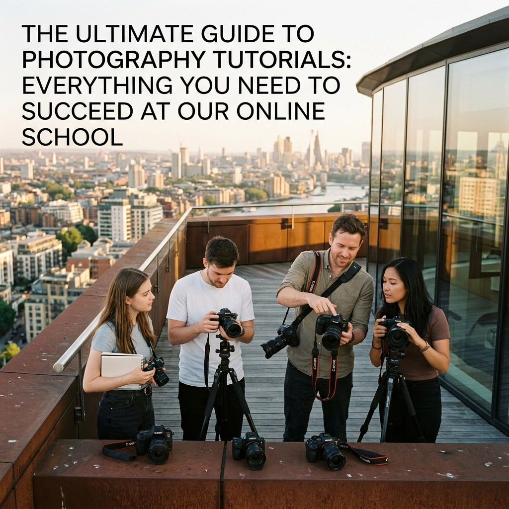 The Ultimate Guide to Photography Tutorials: Everything You Need to Succeed at Our Online School