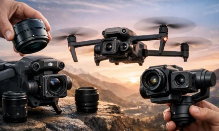 DJI’s Busy Month: Swappable Lenses and Dual-Camera Gimbals?