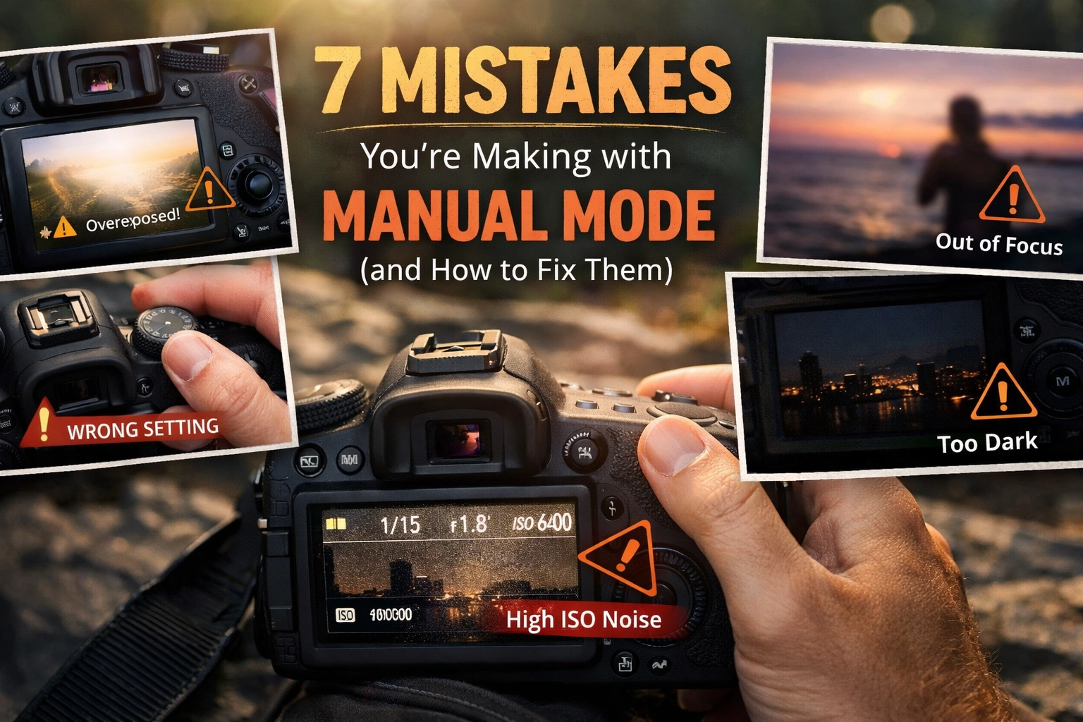 7 Mistakes You’re Making with Manual Mode (and How to Fix Them)