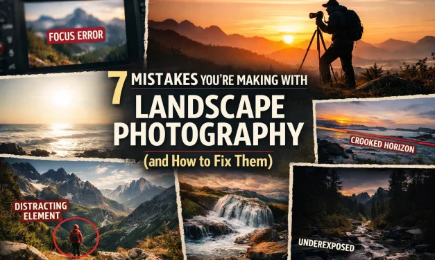 7 Mistakes You’re Making with Landscape Photography (and How to Fix Them)