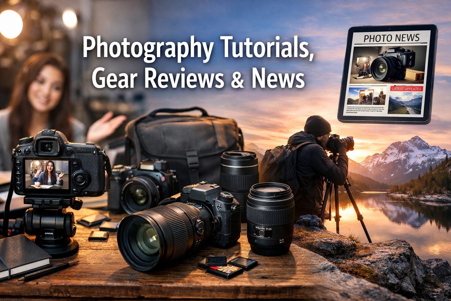 Photography Tutorials, Gear Reviews, and News