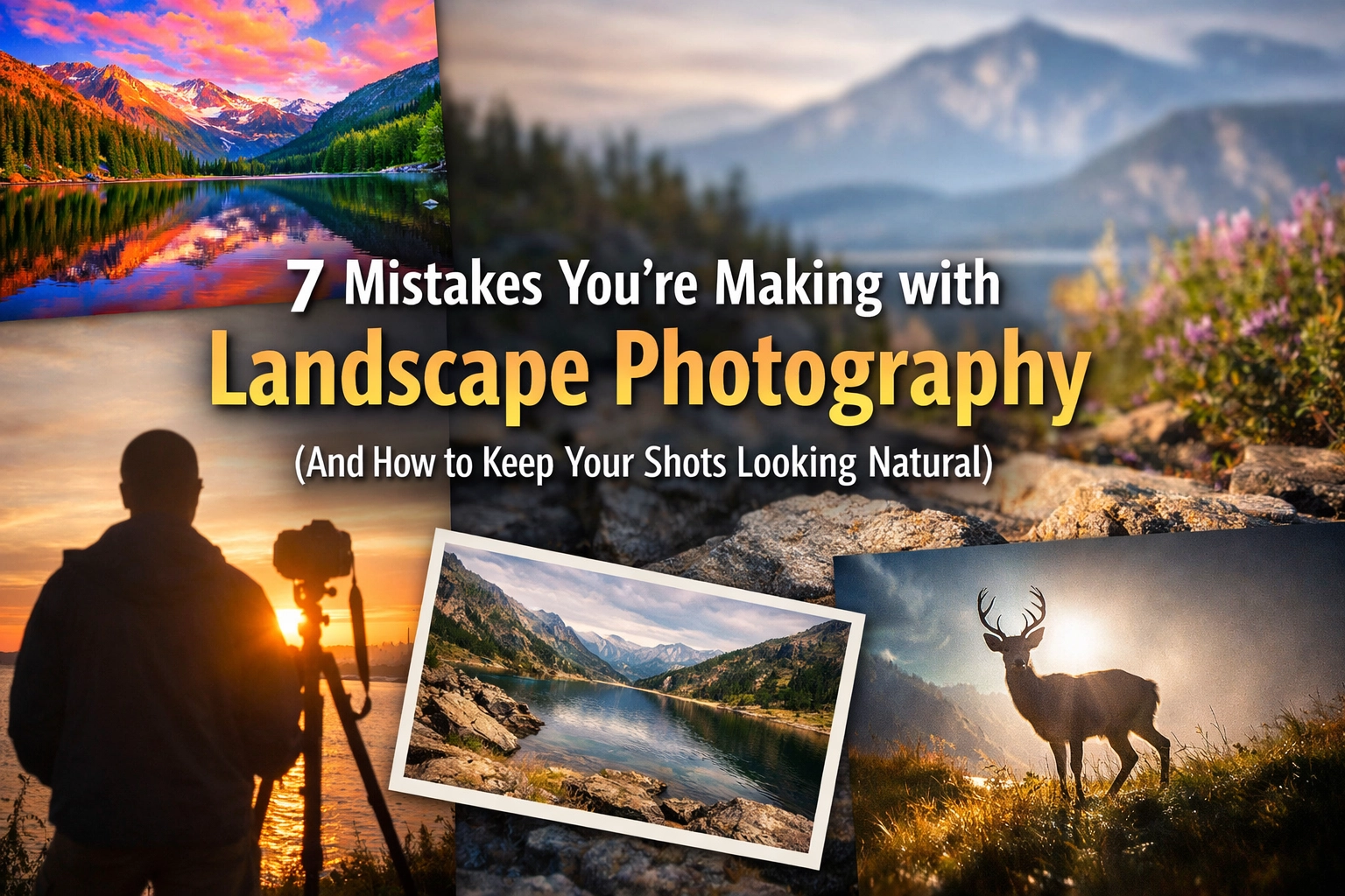 7 Mistakes You’re Making with Landscape Photography (And How to Keep Your Shots Looking Natural)
