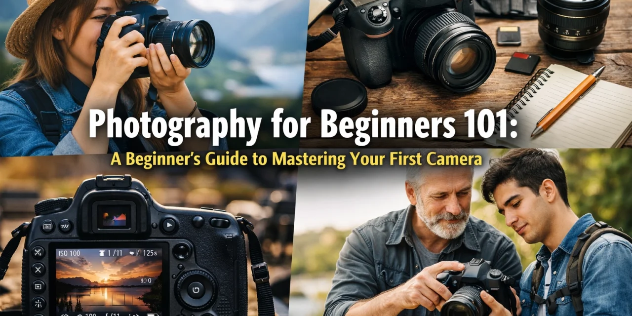 Photography for Beginners 101: A Beginner’s Guide to Mastering Your First Camera