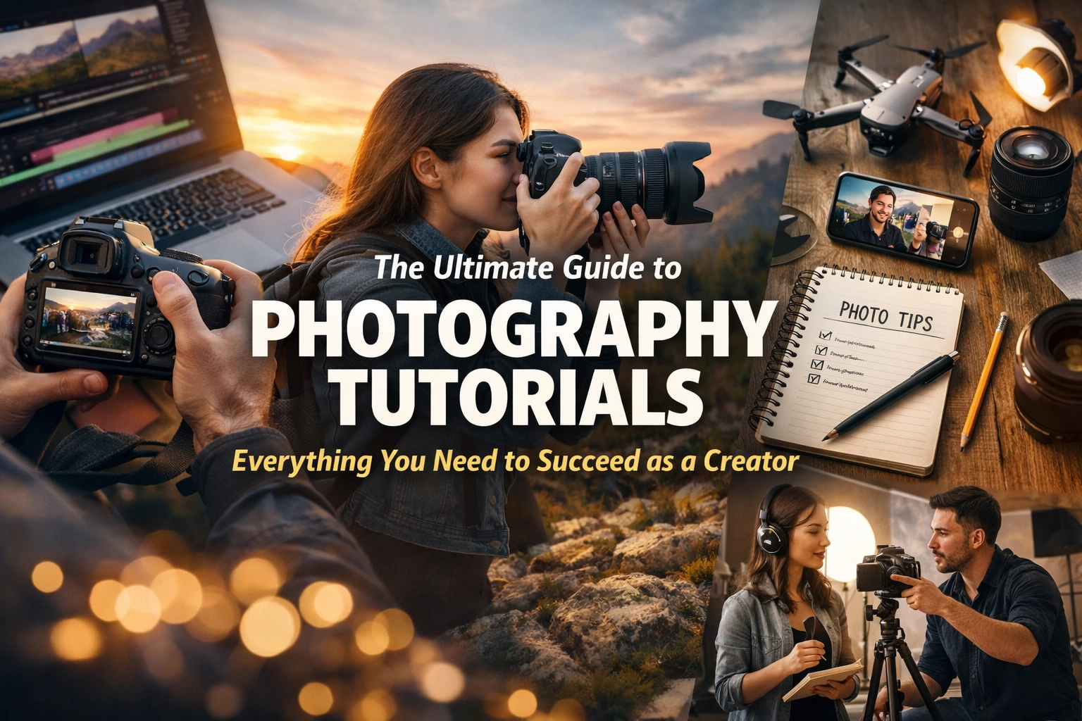 The Ultimate Guide to Photography Tutorials: Everything You Need to Succeed as a Creator
