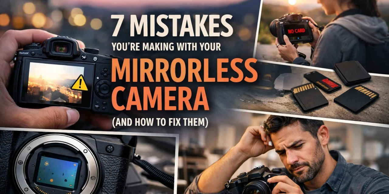 7 Mistakes You’re Making with Your Mirrorless Camera (and How to Fix Them)