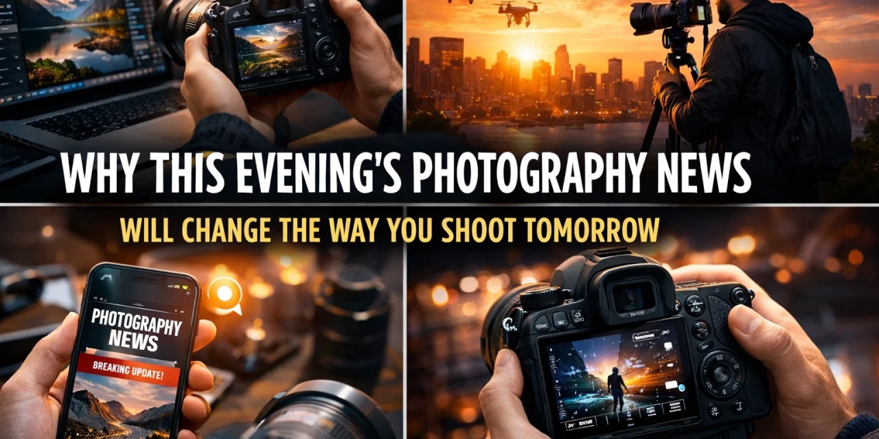 Why This Evening’s Photography News Will Change the Way You Shoot Tomorrow