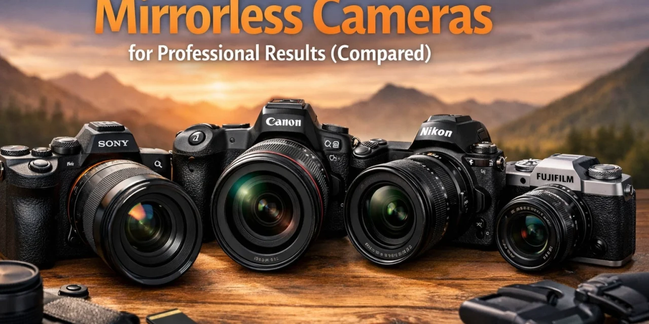How to Choose the Best Mirrorless Cameras for Professional Results (Compared)