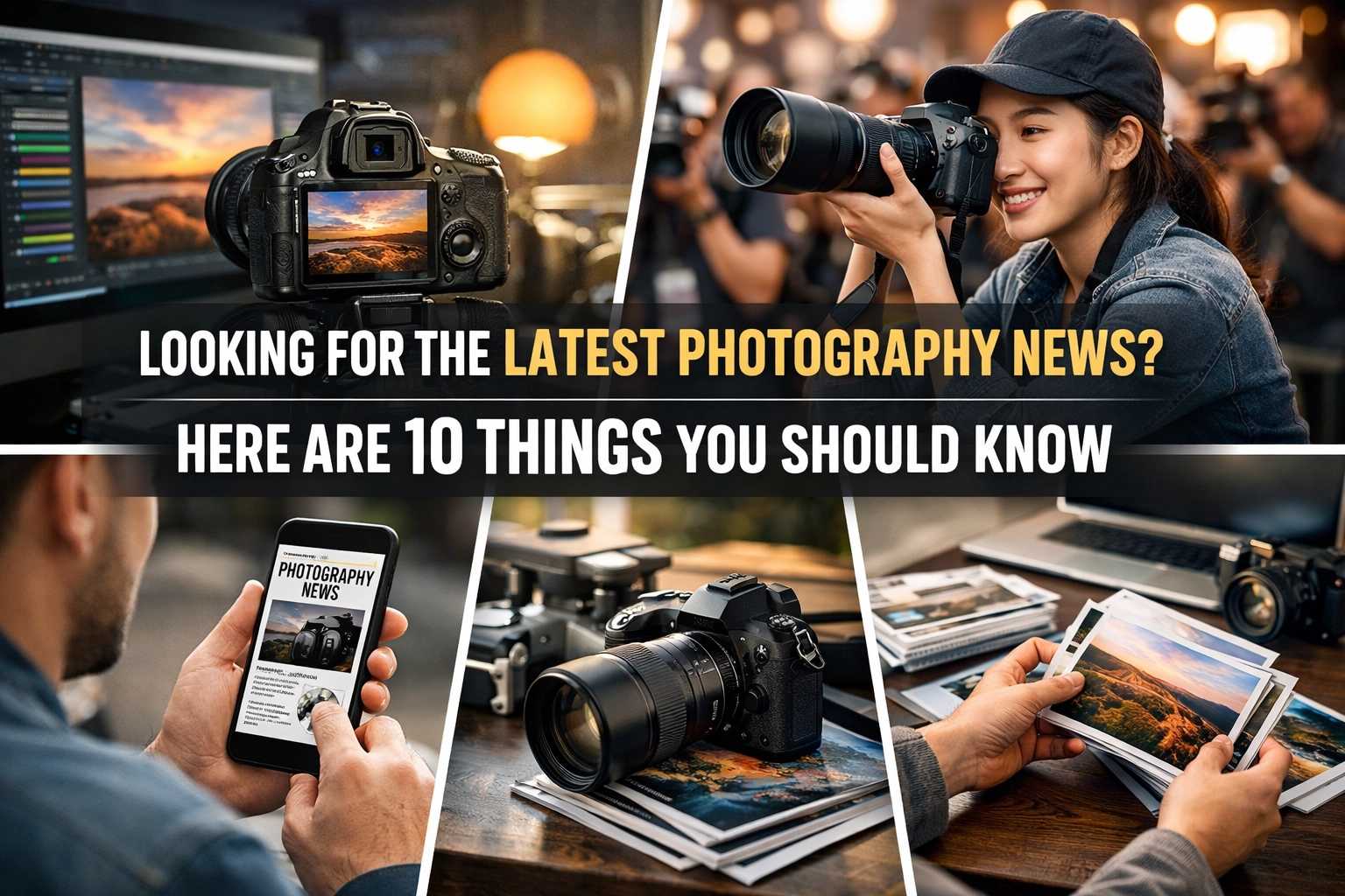 Looking For the Latest Photography News? Here Are 10 Things You Should Know
