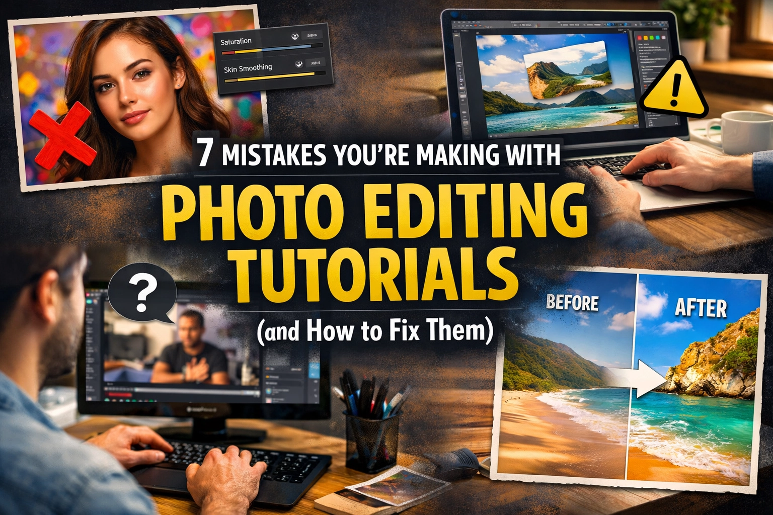 7 Mistakes You’re Making with Photo Editing Tutorials (and How to Fix Them)