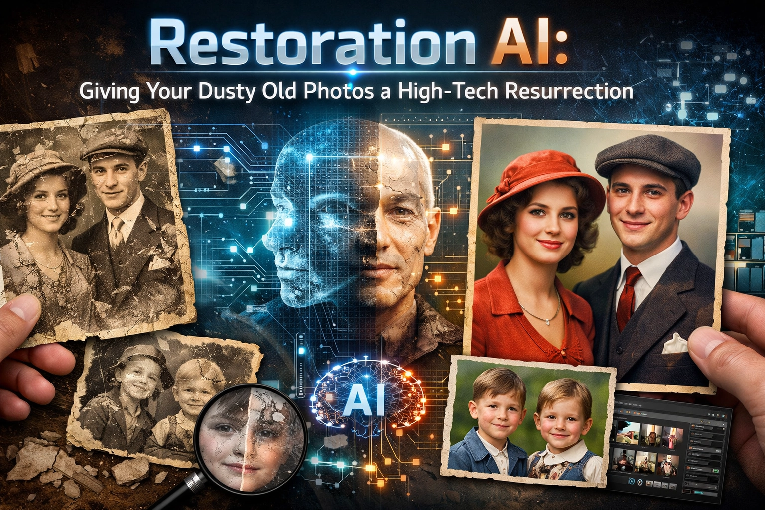 Restoration AI: Giving Your Dusty Old Photos a High-Tech Resurrection