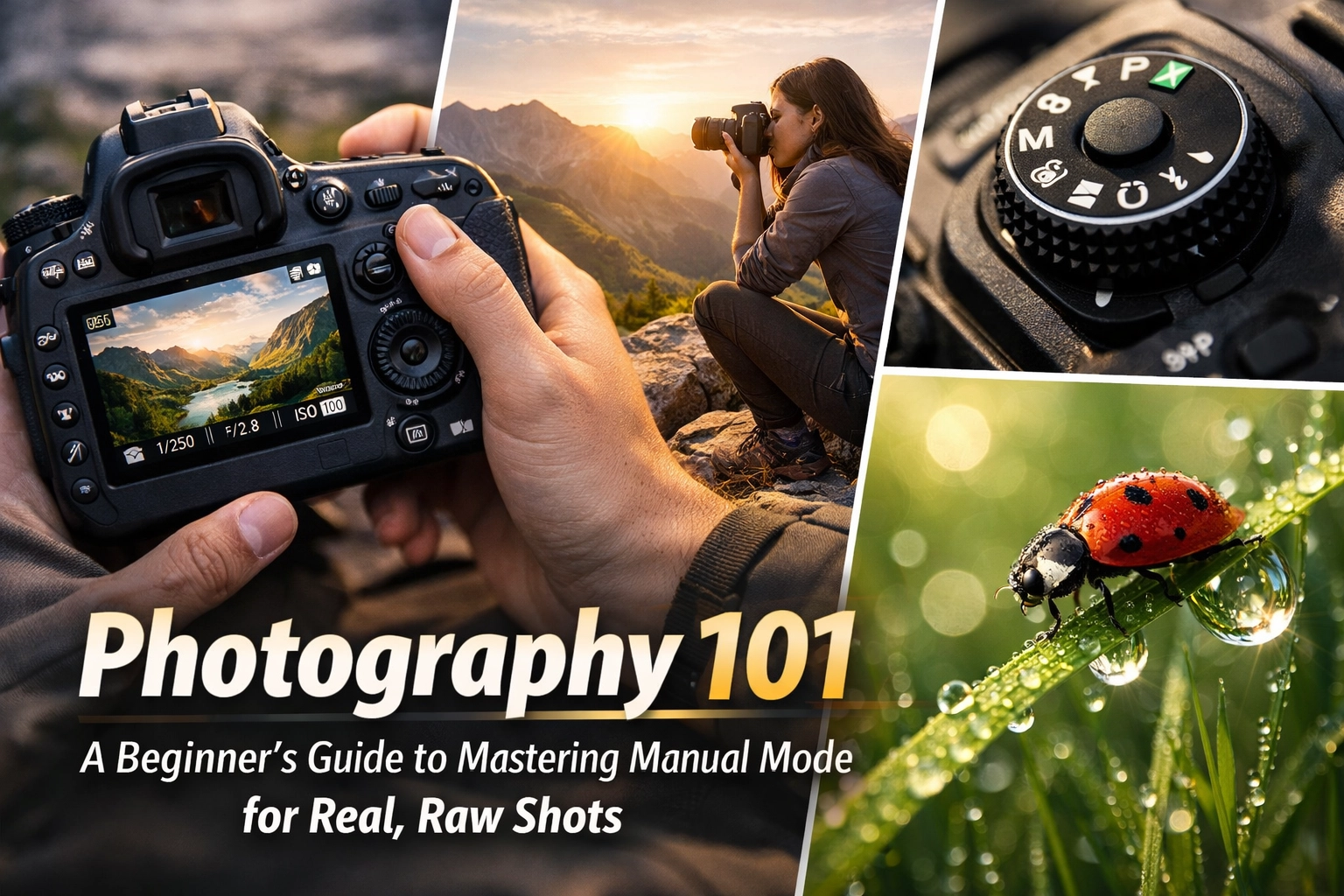 Photography 101: A Beginner’s Guide to Mastering Manual Mode for Real, Raw Shots