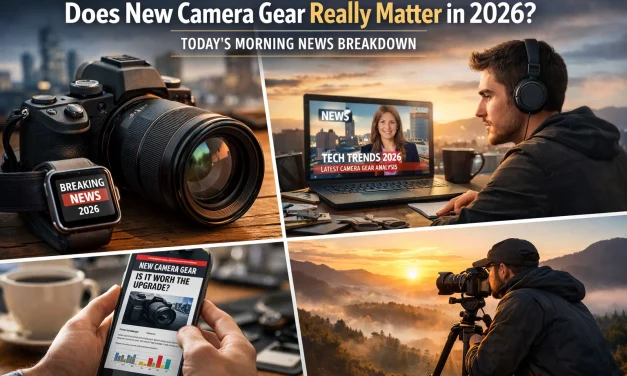 Does New Camera Gear Really Matter in 2026? Today’s Morning News Breakdown