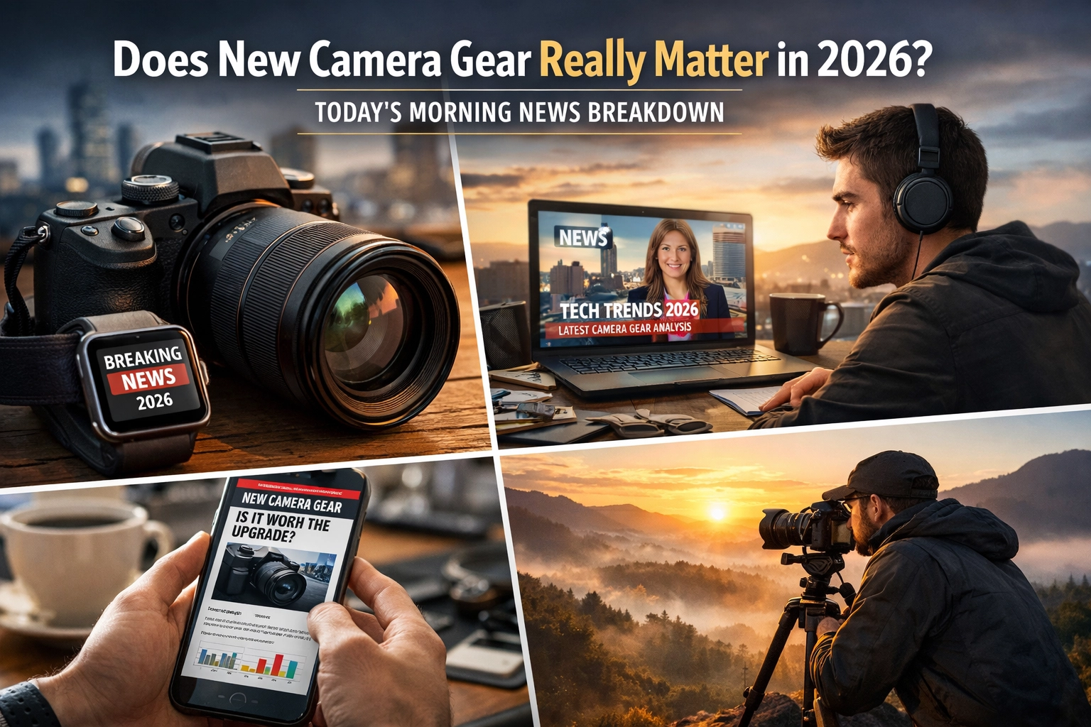 Does New Camera Gear Really Matter in 2026? Today’s Morning News Breakdown