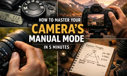 How to Master Your Camera’s Manual Mode in 5 Minutes