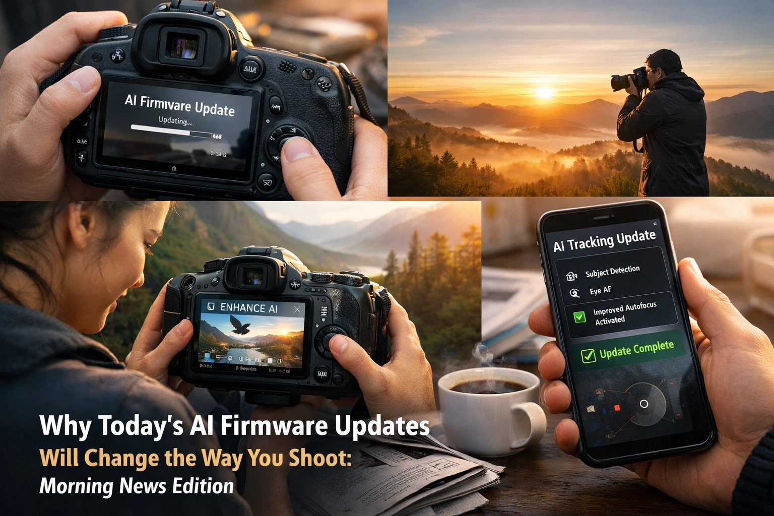 Why Today’s AI Firmware Updates Will Change the Way You Shoot: Morning News Edition