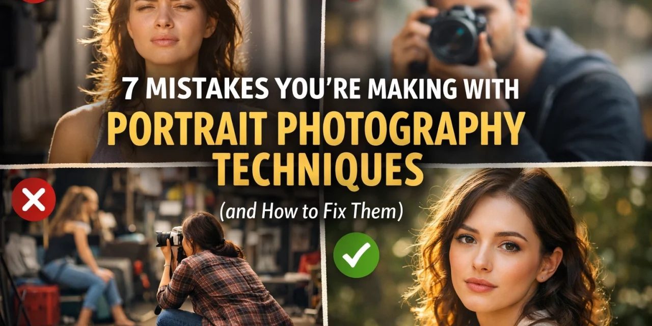7 Mistakes You’re Making with Portrait Photography Techniques (and How to Fix Them)