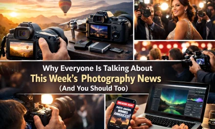 Why Everyone Is Talking About This Week’s Photography News (And You Should Too)