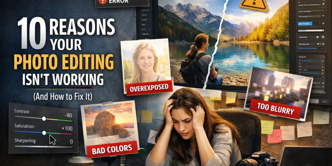10 Reasons Your Photo Editing Isn’t Working (And How to Fix It)
