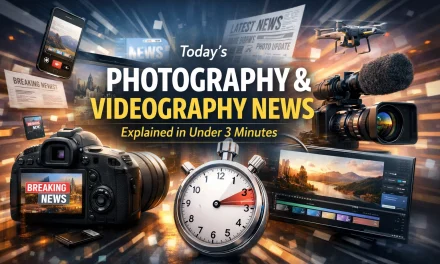 Today’s Photography & Videography News Explained in Under 3 Minutes