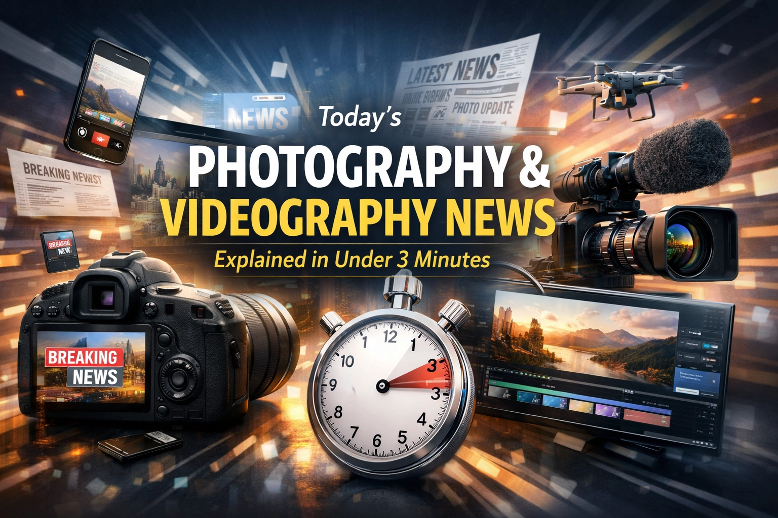 Today’s Photography & Videography News Explained in Under 3 Minutes