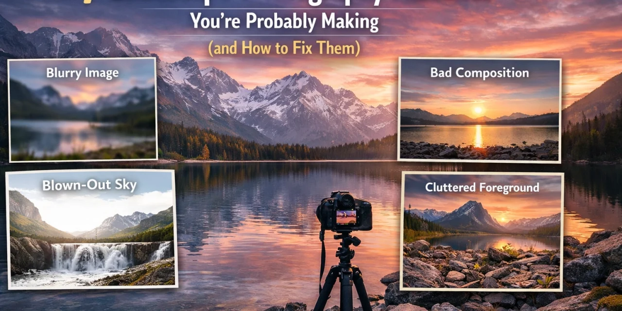 7 Landscape Photography Mistakes You’re Probably Making (and How to Fix Them)