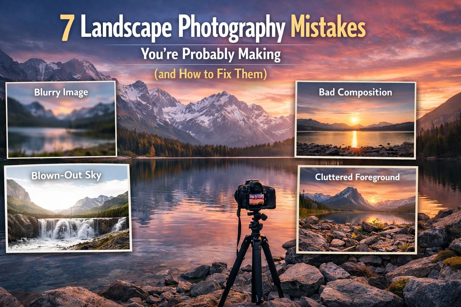 7 Landscape Photography Mistakes You’re Probably Making (and How to Fix Them)