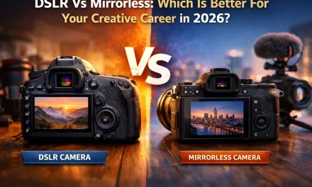 DSLR Vs Mirrorless: Which Is Better For Your Creative Career in 2026?