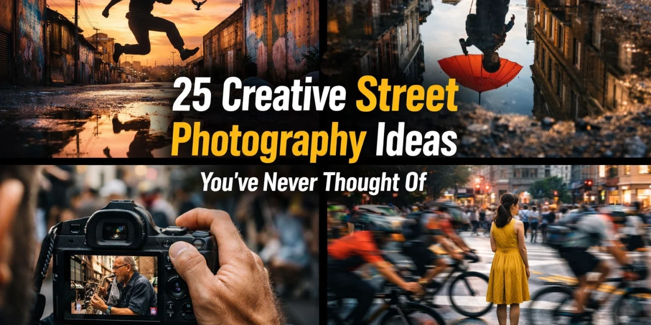 25 Creative Street Photography Ideas You’ve Never Thought Of