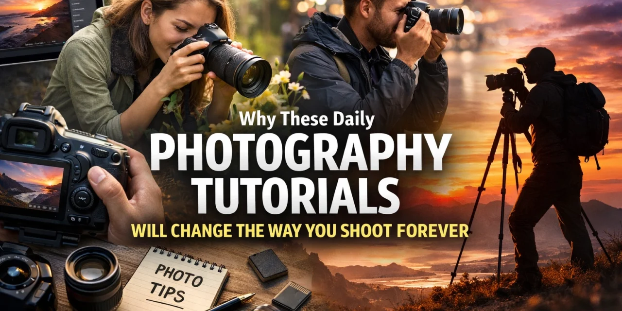 Why These Daily Photography Tutorials Will Change the Way You Shoot Forever