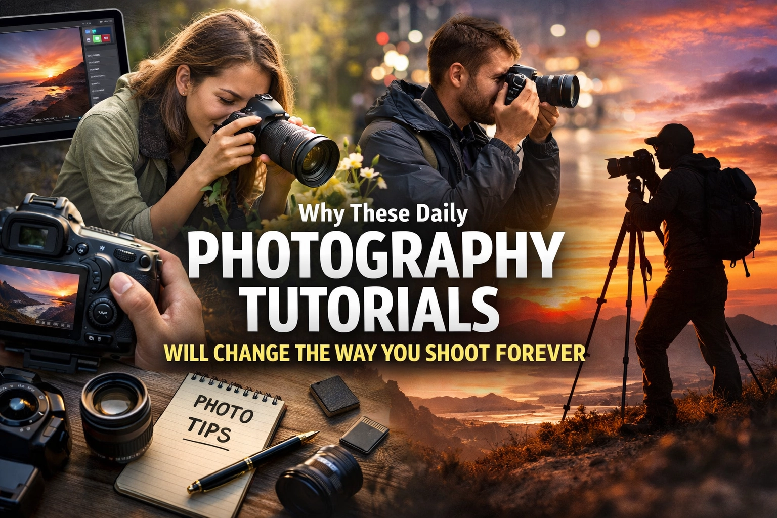 Why These Daily Photography Tutorials Will Change the Way You Shoot Forever